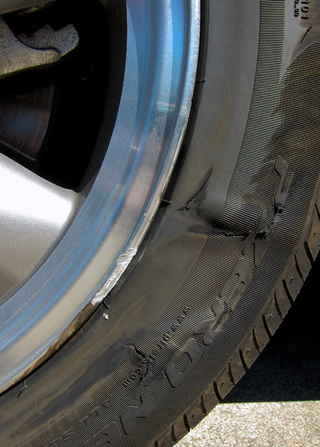 Determining Tire Safety after Sidewall Damage