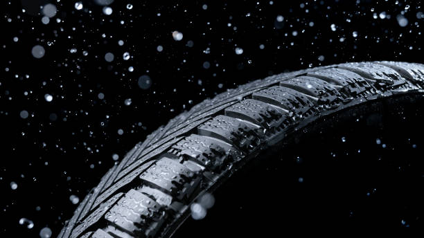 Tire in wet conditions